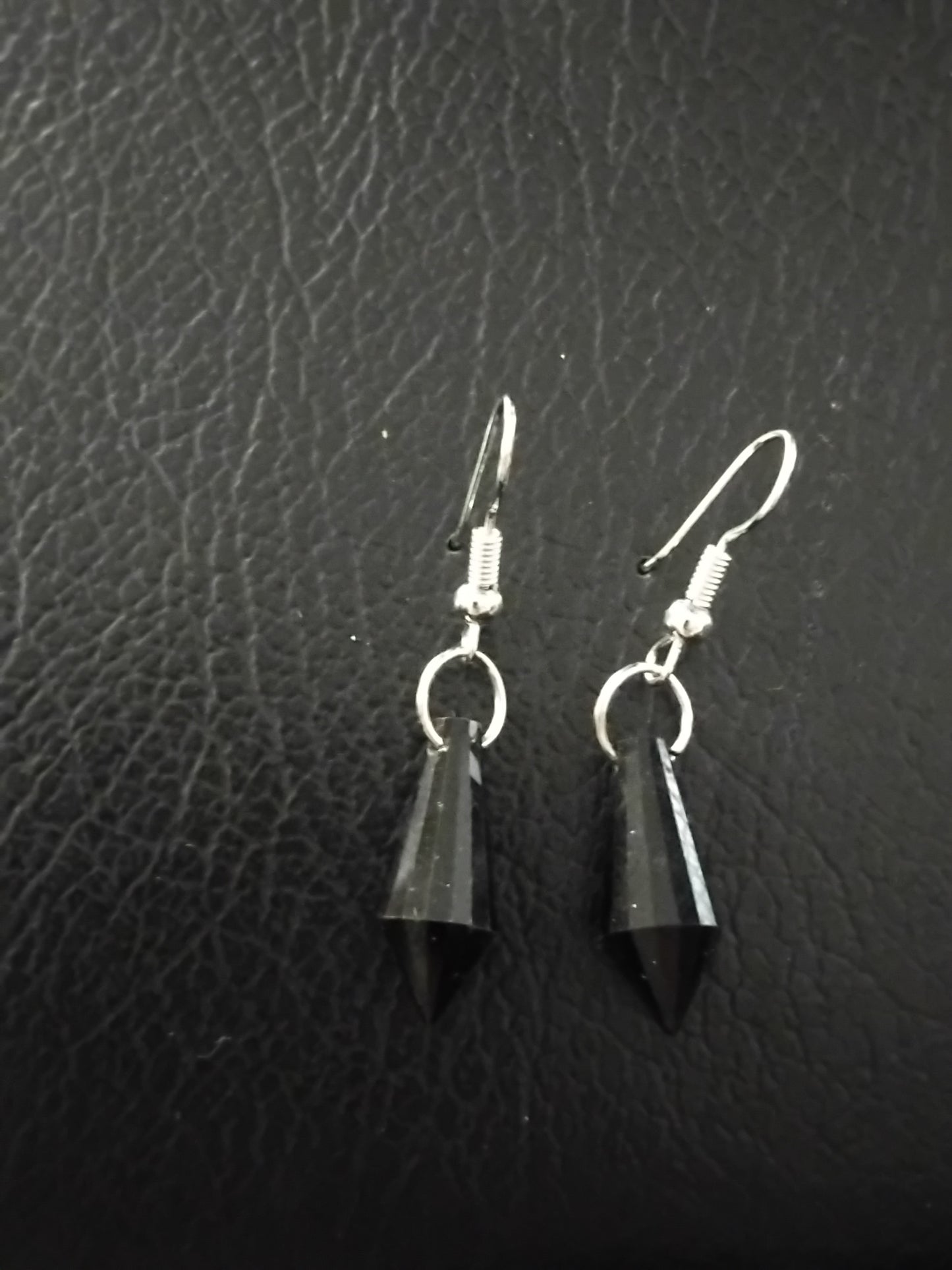 Drop crystal earrings