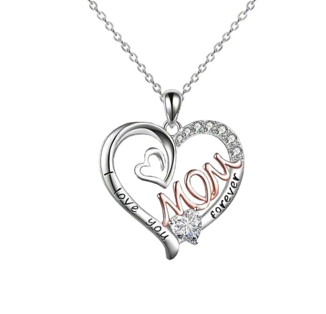 I love you forever mum necklace