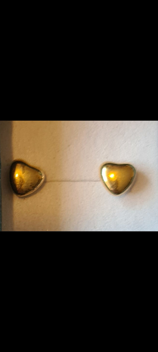 Heart studs