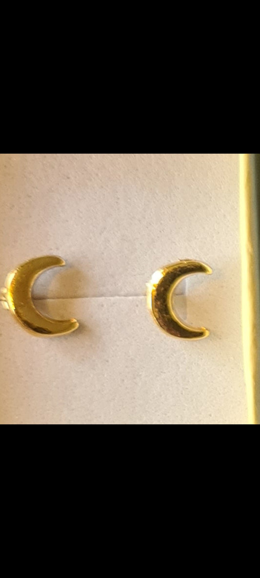 Moon earrings