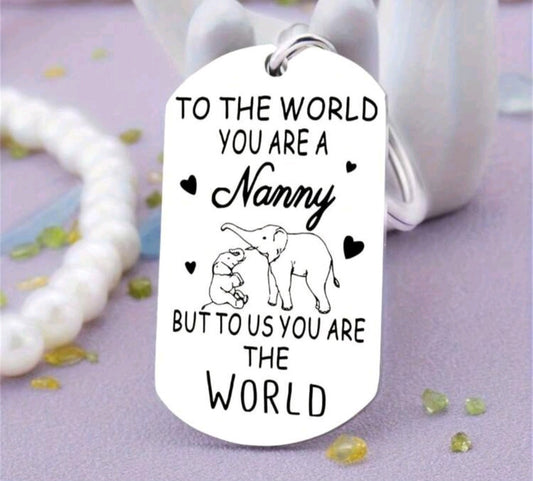 Nanny keyring