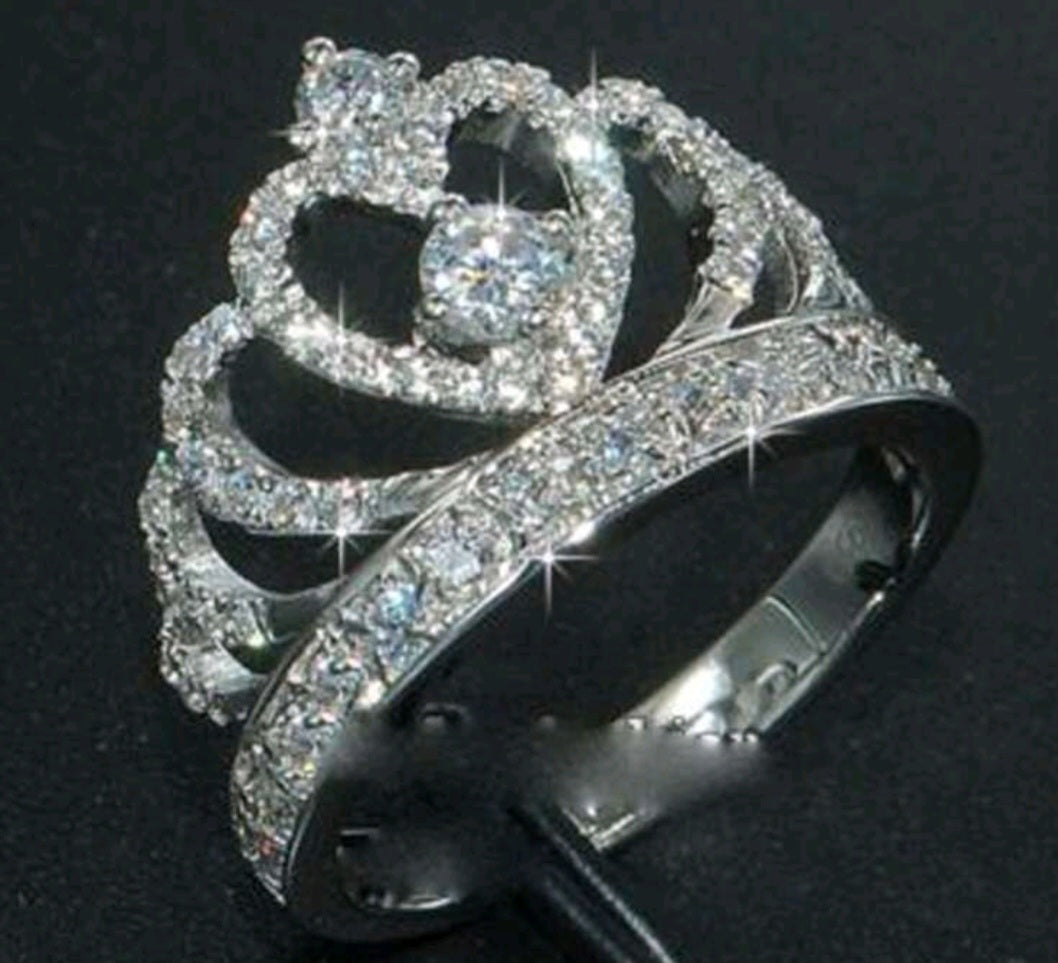 Princess crown ring