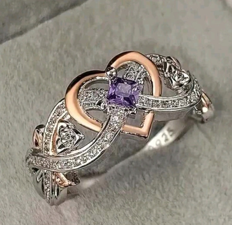 Stunning forever ring