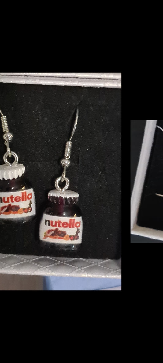 Nutella earrings