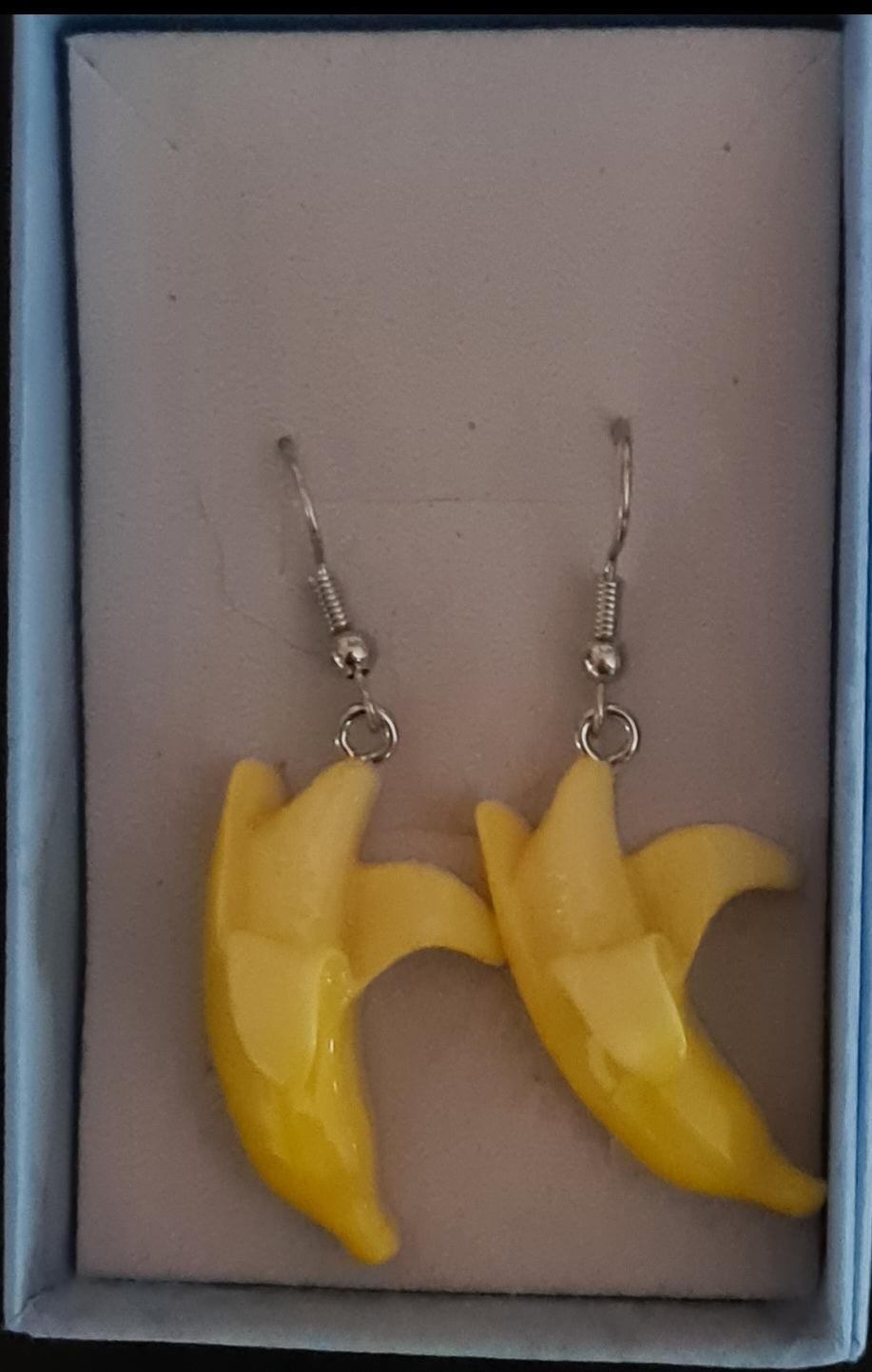 Banana earrings