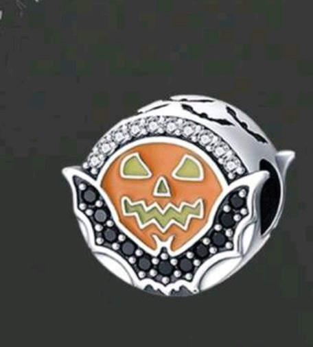 Spooky sparkle charm