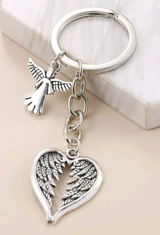 Angel keyring