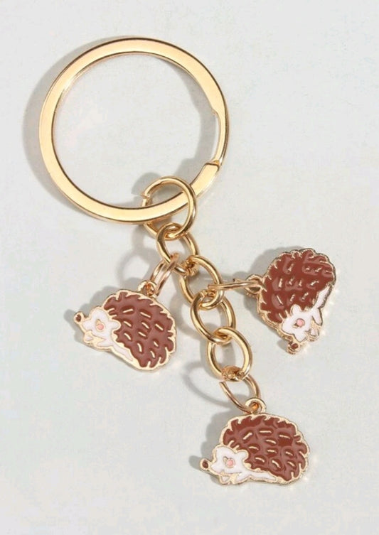 Hedgehog keyring