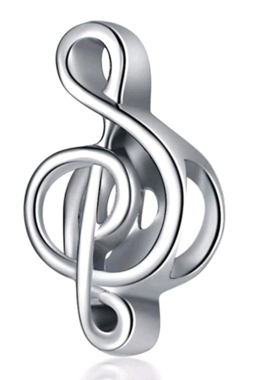 Music note charm