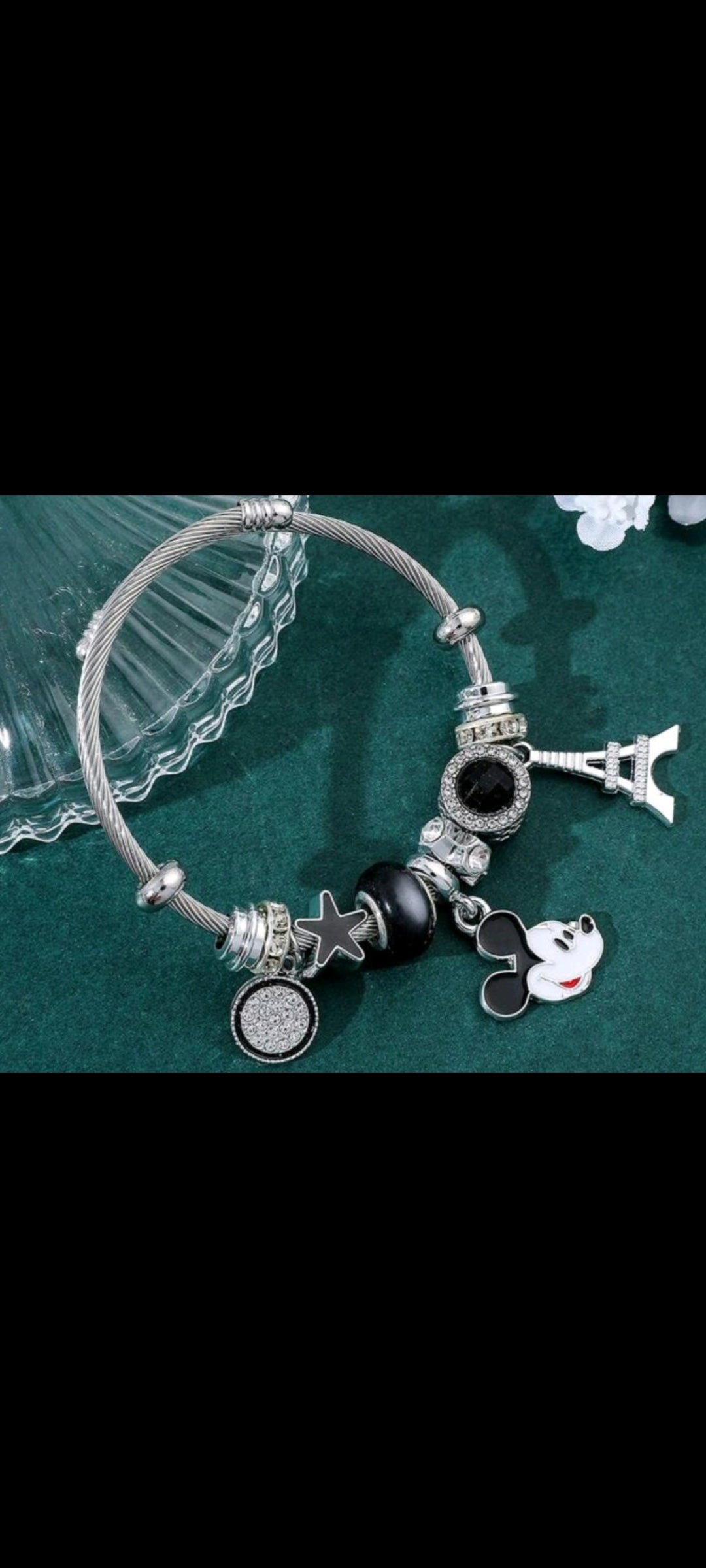 Mini  magnetic charm bracelet