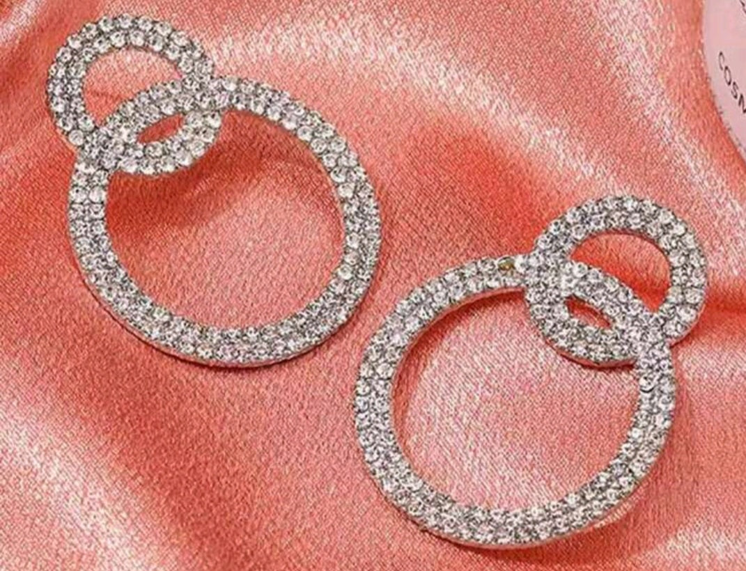 Extra rhinestone hoops